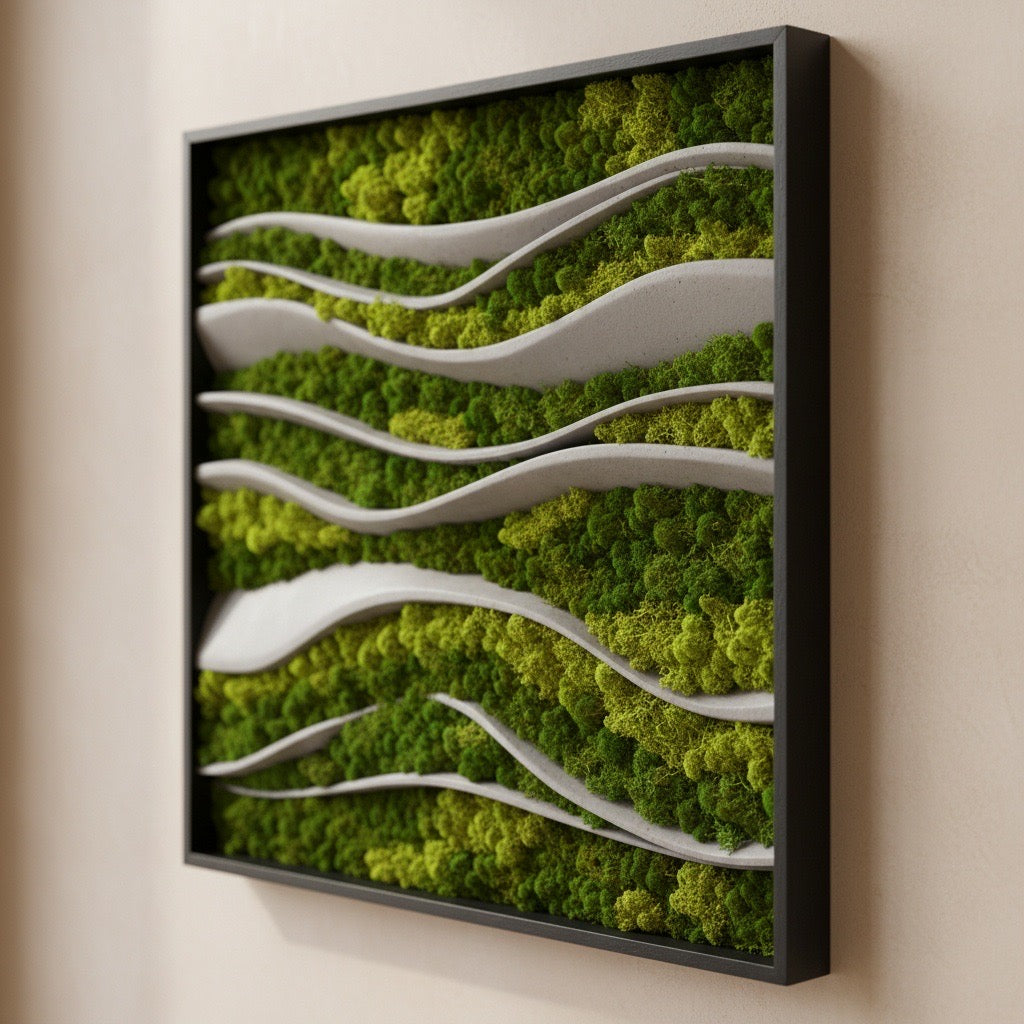 Cuadro de musgo